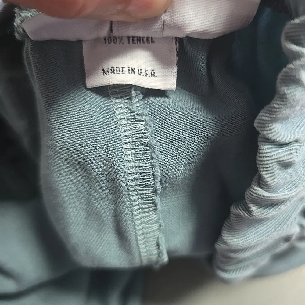 Bryn Walker Pants Womens Size‎ Small Green Blue Elastic Waist Casual Made USA